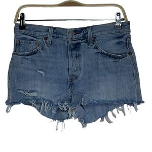Levi’s Big E Button Fly Size 27 Jean Shorts